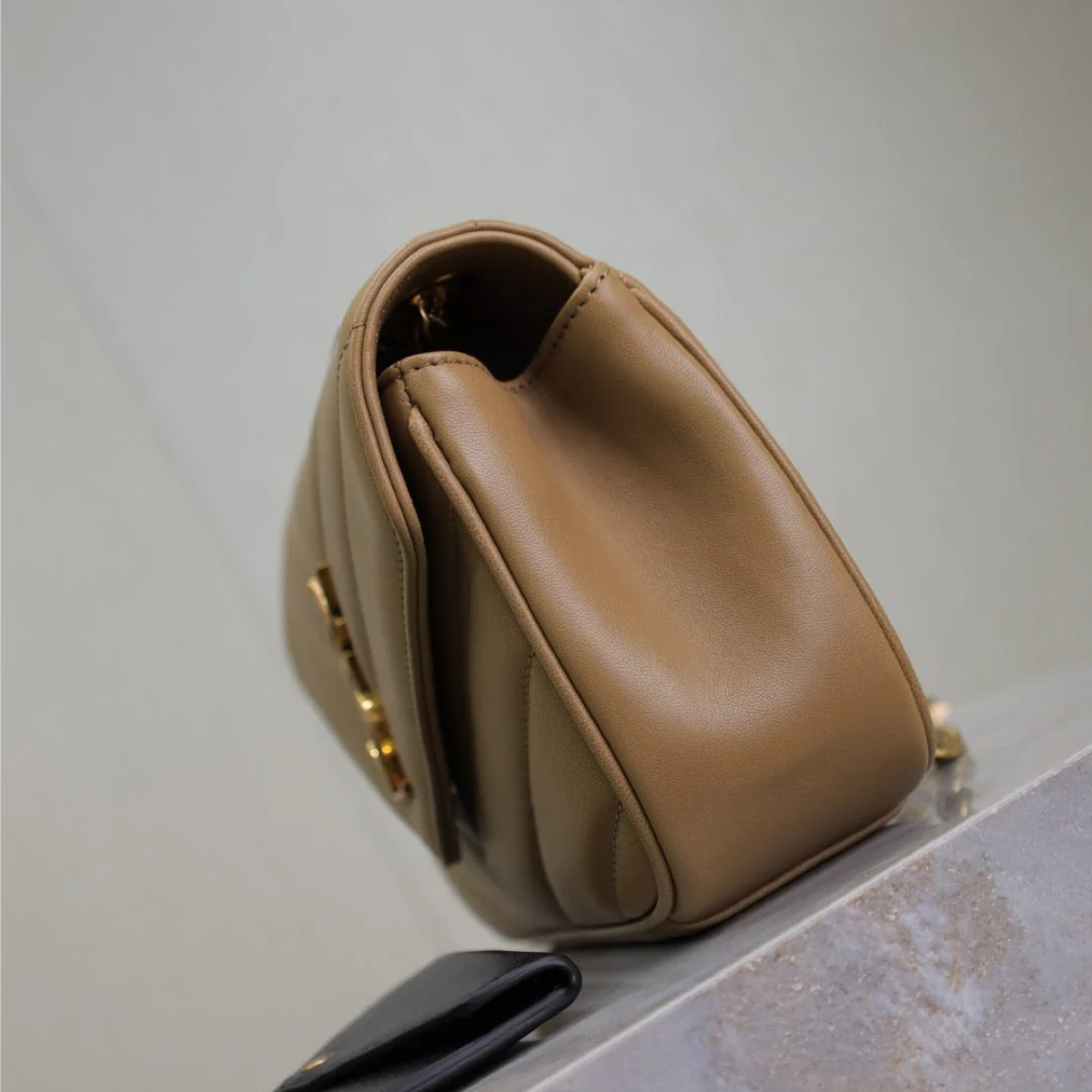 SAINT LAURENT LOULOU SMALL MATELASSÉ LAMBSKIN BAG